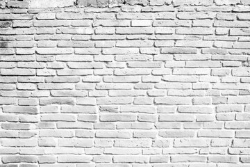 White Brick Wall Texture Background, Suitable for Backdrop, Template, and Product Presentation.