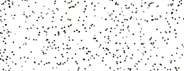 Golden confetti falling down isolated on transparent background..Glittering golden confetti png. Glittering golden confetti falls from above on transparent background. Celebrate festivals.