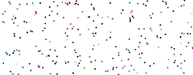 Multicolor confetti abstract background with a lot of falling pieces