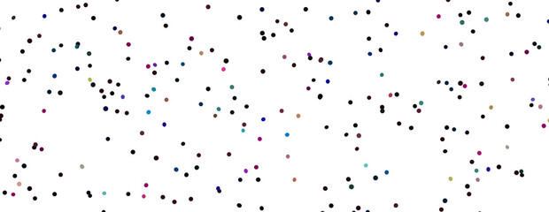 Multicolor confetti abstract background with a lot of falling pieces