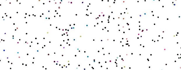 confettis falling 3d render illustration