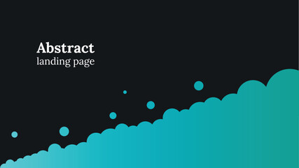 Abstract landing page