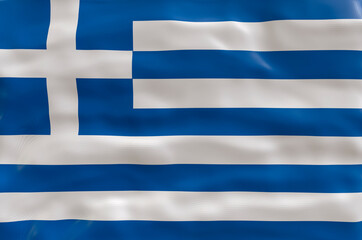 National flag  of Greece. Background  with flag  of Greece