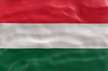 National flag  of Hungary. Background  with flag  of Hungary