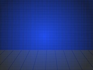 blue pattern room with floor texture background 