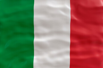 National flag  of Italy. Background  with flag  of Italy