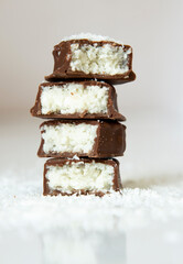 Delicious homemade chocolate photo 
