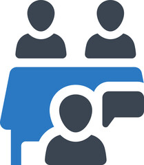 Employer interview icon