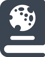 Fiction science book icon