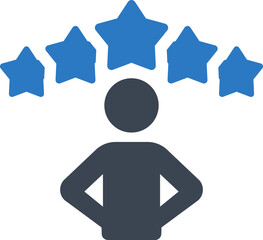 Customer review icon