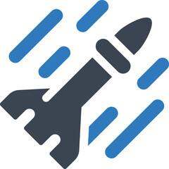 Rocket mission icon
