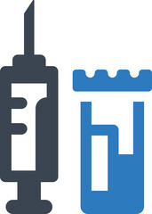 Obraz premium Vaccine icon