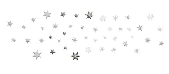 Snowflakes Falling On Snow - Winter Banner