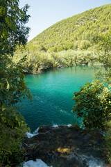 Lac bleu en croatie