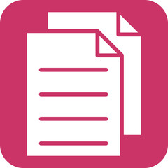 Obraz premium Files Icon Style