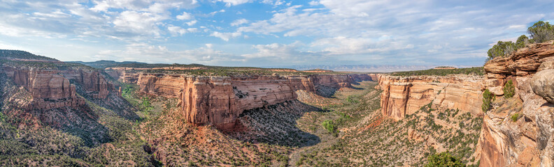Colorado National Monument in Grand Junction, Colorado- Ute Canyon view overlook