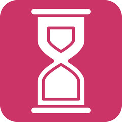 Sand Clock Icon Style