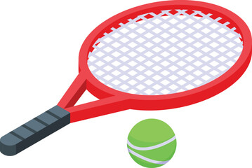 Serbia tennis icon isometric vector. National country. City education