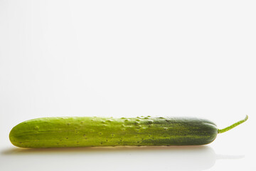 cucumber on a white background