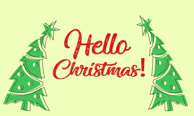 Hello Christmas Merry Christmas shirt print template
