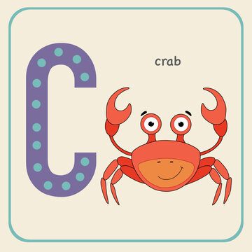 animal alphabet letter c