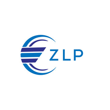 ZLP letter logo. ZLP blue image on white background. ZLP vector logo design for entrepreneur and business. ZLP best icon.