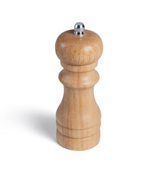 wooden salt and pepper mill