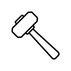 hammer icon design vector template