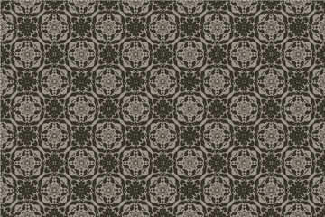 Abstract seamless pattern, Seamless ethnic oriental pattern traditional, design for interior,wallpaper,fabric,curtain,carpet,clothing,Batik,background , Seamless  illustration, Embroidery style.