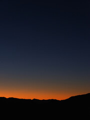 シルエットとグラデーション