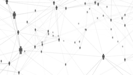 rete, collegamenti tra persone, network