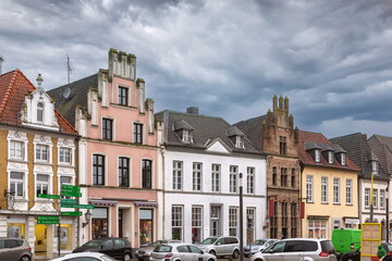 Obraz premium Street in Kalkar, Germany
