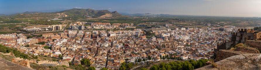 Fototapeta premium View of a former roman city Sagunto