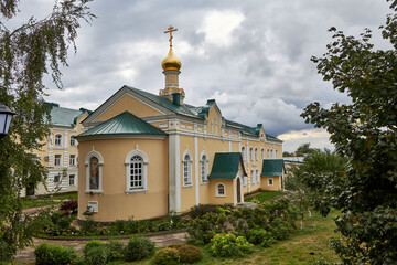 Fototapeta na wymiar russian orthodox church