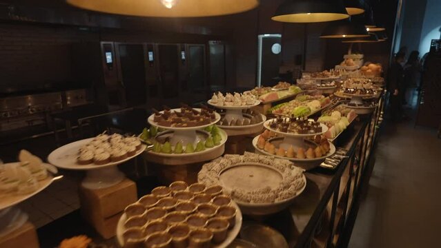 A table of sweets at the event.