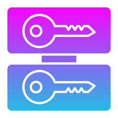 Mold Glyph Gradient Icon