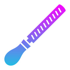 Rasp Glyph Gradient Icon