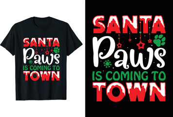 Christmas t-shirt design vector. Santa, merry, sweater, ugly, pattern, gift, card, party, graphic,