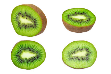 Fototapeta premium kiwi, ripe kiwi, isolate