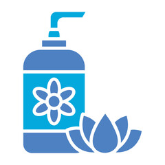 Lotion Glyph Two Color Icon