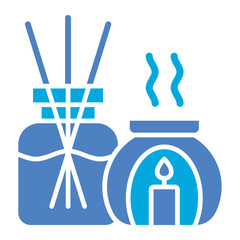 Aroma Glyph Two Color Icon