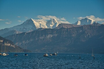 Bonstettenpark in Thun in der Schweiz