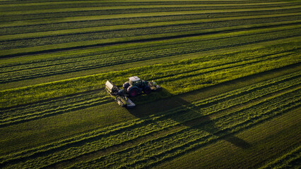 Gras mähen mit Fendt © Mika