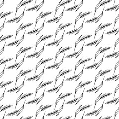 Oat pattern wallpaper. oat symbol. free space for text. rice sign. Rice pattern wallpaper.