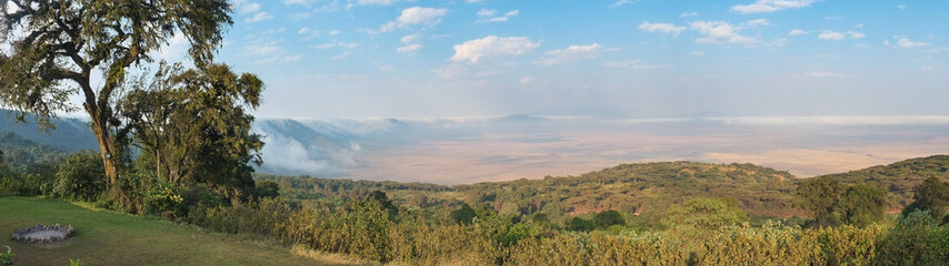 Safari in Ngorogoro Crater in Tanzania