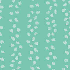 Vector Seamless Hand Drawn Scribble Pattern. Minimal Artistic Sketch Endless Print.