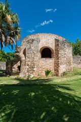 Fototapeta na wymiar The Noria at San Bernardino de Siena, Yucatan, Valladolid