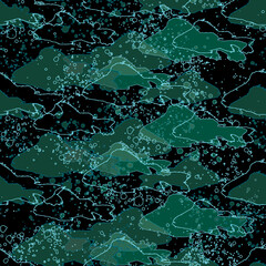 Seamless vintage watercolor pattern. Watercolor drawing fish perch.
Blue, purple water splash, paint. Underwater world, drawing of fish in vintage style. Water fish splash, paint, trendy background. 