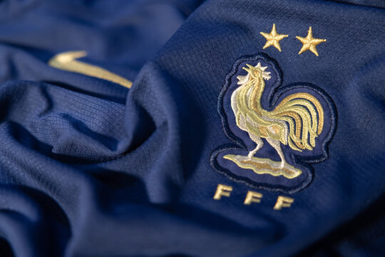 View of the Logo of France National Football Team