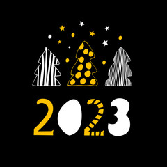 Happy new year 2023, esign template